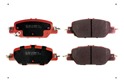 Pastilla Freno Ital Brakes Trasero Honda Cr-v V 2017 2023