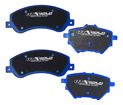 Kit Pastillas Delanteras + Traseras Freno Gtx Gold Byd Song 2018 2024