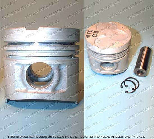 Juego Pistones Hyundai Hilux 2.4 1998 2004