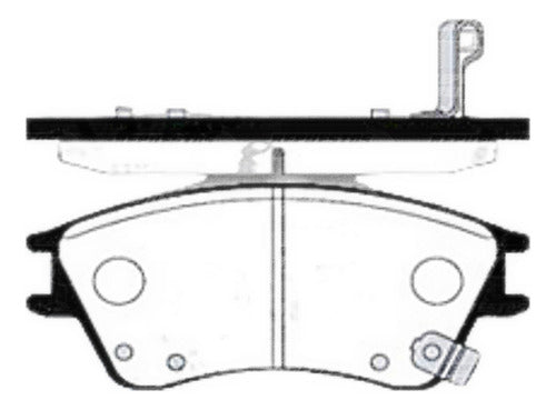 Pastilla Freno Delantero Hyundai Elantra Xd 1.6 2000 2001