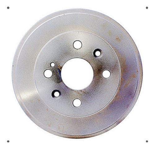 Tambor Freno Trasero Mazda 2 1.5 Zyve 2010 2015 Par