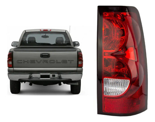 Farol Foco Derecho Trasero Chevrolet Silverado 2004/2006