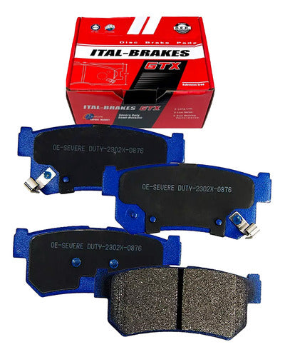 Kit Pastillas Delanteras + Traseras Freno Ssangyong Actyon Sport 2005 2021