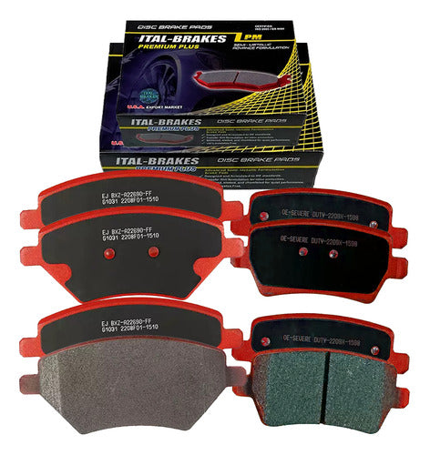 Kit Pastillas Delanteras + Traseras Freno Chery Tiggo 8 Pro 2021 2023