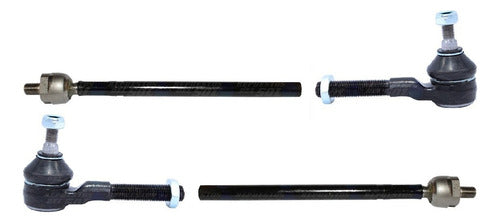Brazos Axiales Con Terminales Peugeot 206 Tu5jp4 2004 2010