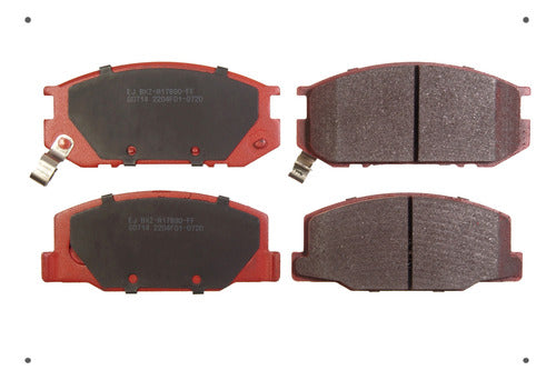 Pastilla Freno Ital Brakes Delantero Toyota Noah 2000 2001