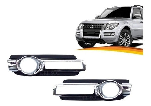 Bisel Neblinero Mitsubishi Montero 2016 2017 Par