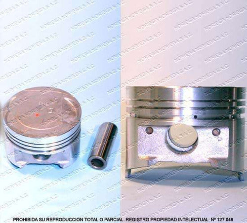 Juego Pistones Mitsubishi Furgon Wfr 2.4 1993 1997