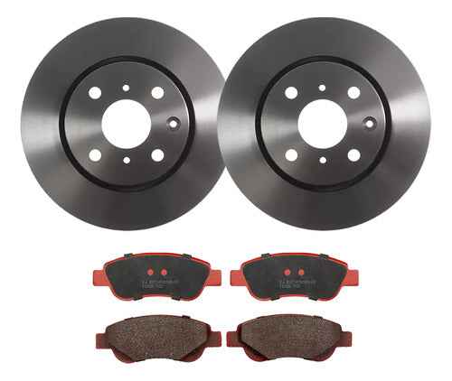 Discos Freno Con Pastilla Delanteras Byd F0 2010 2017