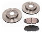 Kit Pastilla Freno + Par Disco Delantero Toyota Rav 4 2008 2015