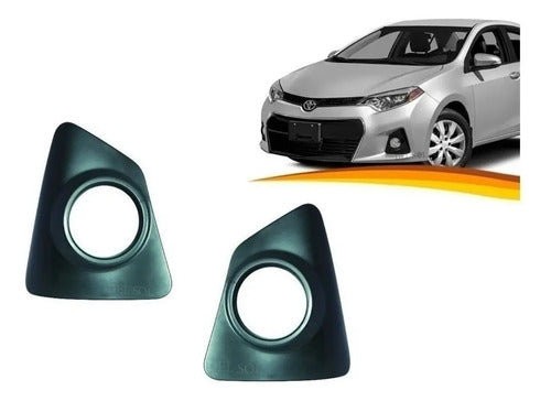 Bisel Neblinero Toyota Corolla 2015 2016 Par Derecho / Izquierdo