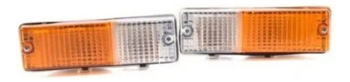 Farol Parachoque Isuzu Luv 1989 1996 Bicolor Par