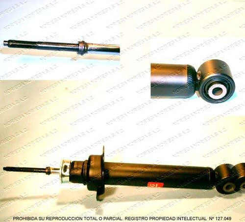 Par Amortiguador R/L Delantero Montero 3.5 2001 2005