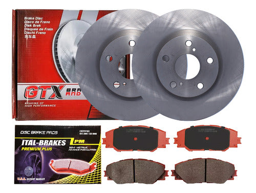 Discos Freno Con Pastilla Toyota Rav 4 2013 2018