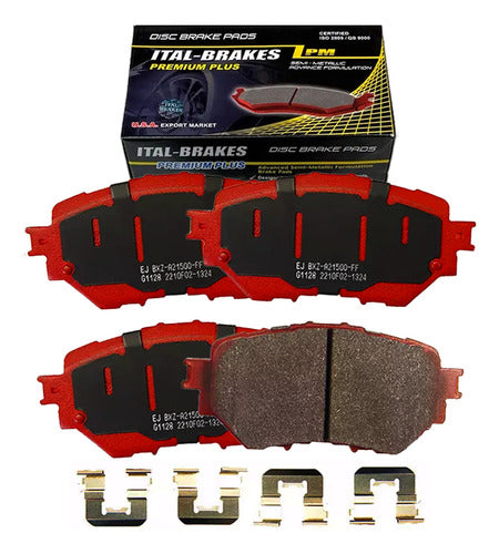 Pastilla Freno Mazda 3 2014 2019 Delanteras + Traseras