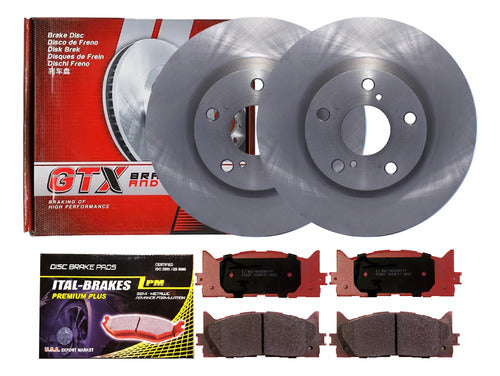 Discos Freno Con Pastilla Toyota Camry 2006 2014