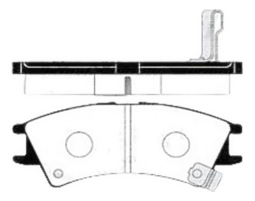 Pastilla Freno Delantero Hyundai Atos Gls 1.0 1998 2003