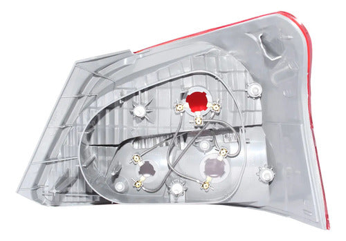 Farol Trasero Izquierdo Toyota Yaris Sedan 2006 2013 Rojo