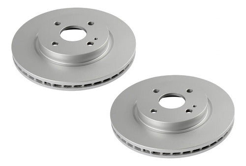 Par Disco Freno Delantero Mazda Demio 2007