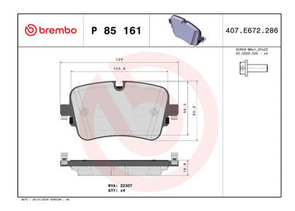 Discos Freno Con Pastilla Brembo Audi E-tron 2024 2024