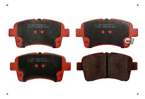 Pastilla Freno Ital Brakes Delantero Suzuki Aerio 2000 2012