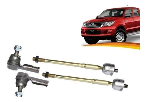 Braxo Axial Toyota Hilux 2005 / 2015 + Terminales Set