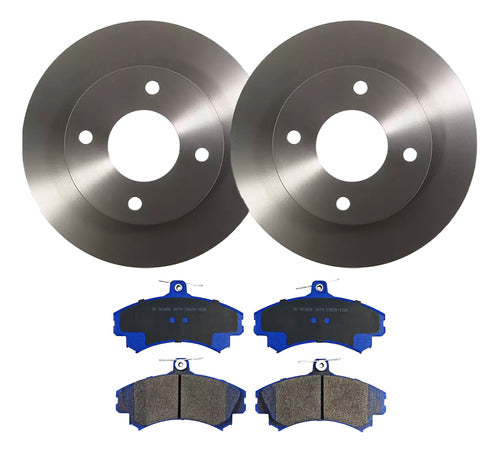 Discos Freno Con Pastilla Gtx Haima 2 2011 2015