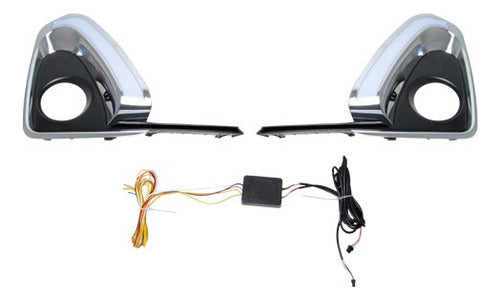Kit Neblinero Toyota Fortuner 2016 2018 Completo