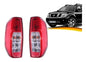 Farol Trasero Nissan Navara 2007 2016 Par Rojo