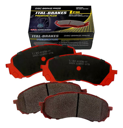 Kit Pastillas Delanteras + Traseras Freno Subaru Impreza Sx 2012 2020