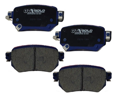 Pastilla Freno Ceramica Mazda 6 2014 2023 Traseras