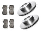 Disco + Pastilla Freno Toyota 4runner 2003 2010 Trasero