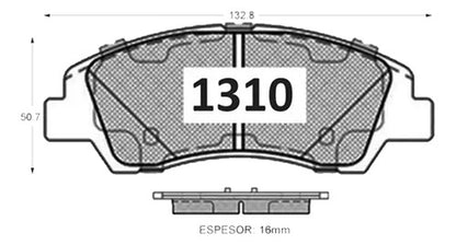 Pastilla Freno Mahindra Kuv100 2019 2023