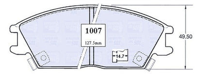 Pastilla Freno Delantero Jac Motors A137 1.3 2009