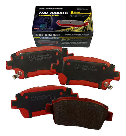 Kit Pastillas Delanteras + Traseras Freno Great Wall Peri 2009 2011