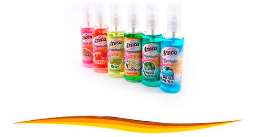 Ambientador Auto Spray Pack 12 Unidades Varios Aromas