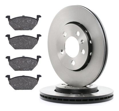 Par Disco Freno Delantero Audi A1 1.4 2011 + Pastilla