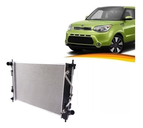 Radiador Motor Kia Soul 1.6 2011 2014 G4fg Automatico