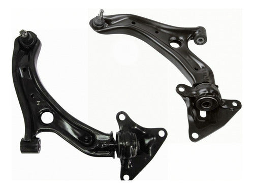 Par Bandeja Suspensión Inferior Honda Fit 2009 2014