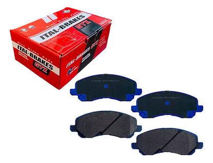 Kit Pastillas Delanteras + Traseras Freno Jeep Compass 2006 2017