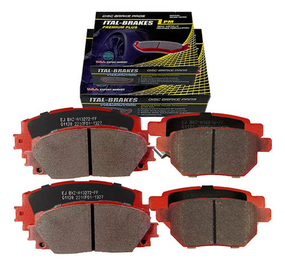 Kit Pastillas Delanteras + Traseras Freno Toyota Prius 2010 2022