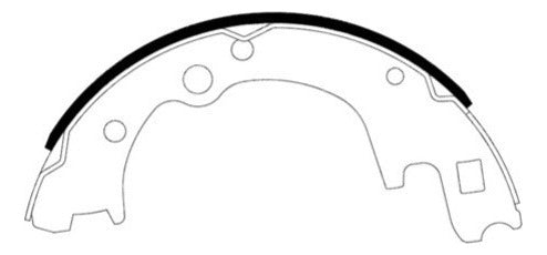 Balatas Freno Trasero Hyundai Porter 2.5 1993 2003