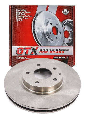 Par Discos Freno Mazda Cx5 2012 2024 Delantero