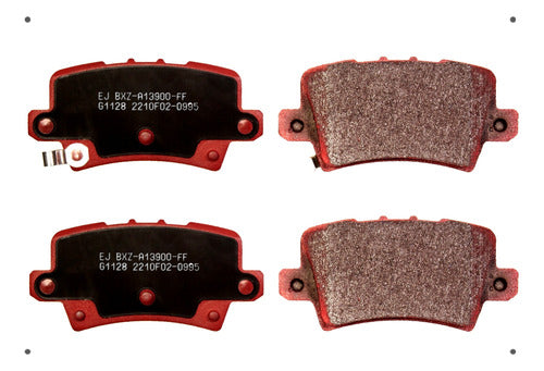Pastilla Freno Trasero Honda Civic Ix 2011 2016