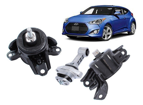 Kit Soporte Motor Hyundai Veloster 1.6 G4fg 2011 2015