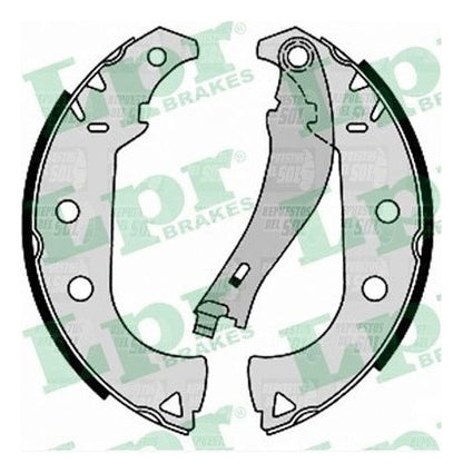 Balatas Freno Trasero Fiat Strada 1.3 2000 2004