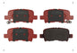 Pastilla Freno Ital Brakes Trasero Honda Pilot I 2003 2008