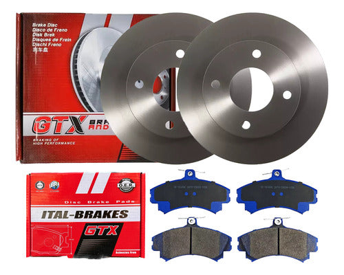 Discos Freno Con Pastilla Gtx Haima 2 2011 2015