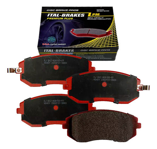 Kit Pastillas Delanteras + Traseras Freno Subaru Baja Sport 2003 2007