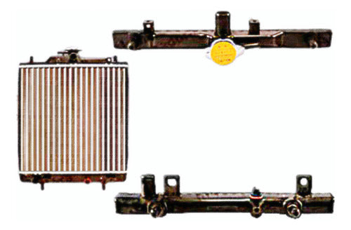 Radiador Motor Changan S100 1.0 Jl465qb-b 2008 2016